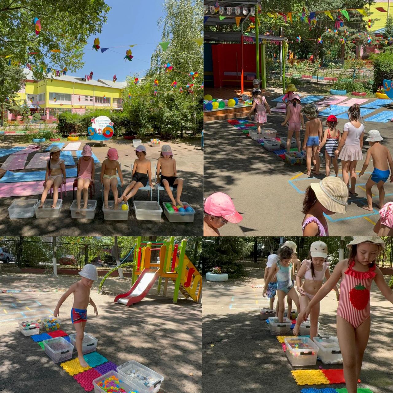 Жазғы сауықтыру шаралары , Сумен ойындар